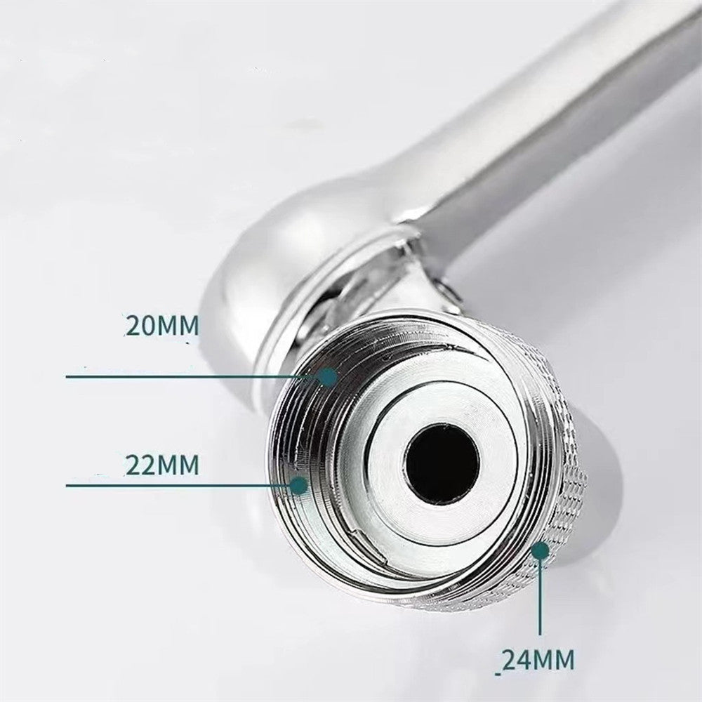 Multifunctional Rotatable Universal Faucet Anti-splash Head Mouth Bathroom Wash Extension Bubble Artifact Angelwarriorfitness.com