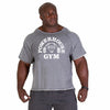 Gym Training Muscle Print Cotton Men Loose T-shirt Angelwarriorfitness.com