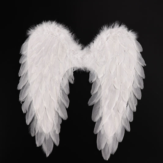 Angel Feather Wings Christmas Stage Performance Decoration Props Angelwarriorfitness.com