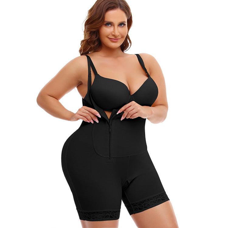 One-piece Waist And Hip Lift Tight Body Fat Woman Plus Size Shapewear Angelwarriorfitness.com
