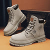 Mens Casual Biker High Top Martin Boots Angelwarriorfitness.com