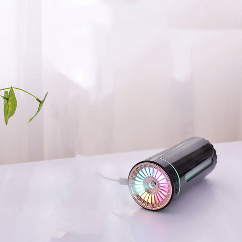 Wireless Air Humidifier Colorful Lights Mute Ultrasonic USB Fogger Diffuser Purifier 800mAh Rechargeabl Cool Mist Maker For Car Angelwarriorfitness.com