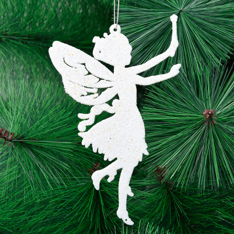 Christmas Decoration Angel Wings Christmas Tree Diy Pendant Angelwarriorfitness.com