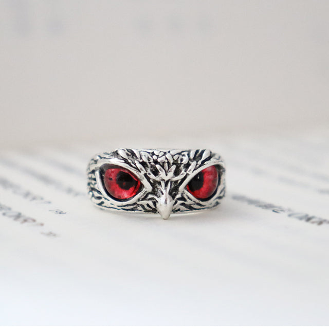 NEW Retro Cute Simple Design Owl Ring Angelwarriorfitness.com