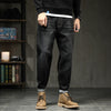 Jeans Loose Plus Fat Plus Size Harem Trousers Stretch Feet Jeans Men Angelwarriorfitness.com