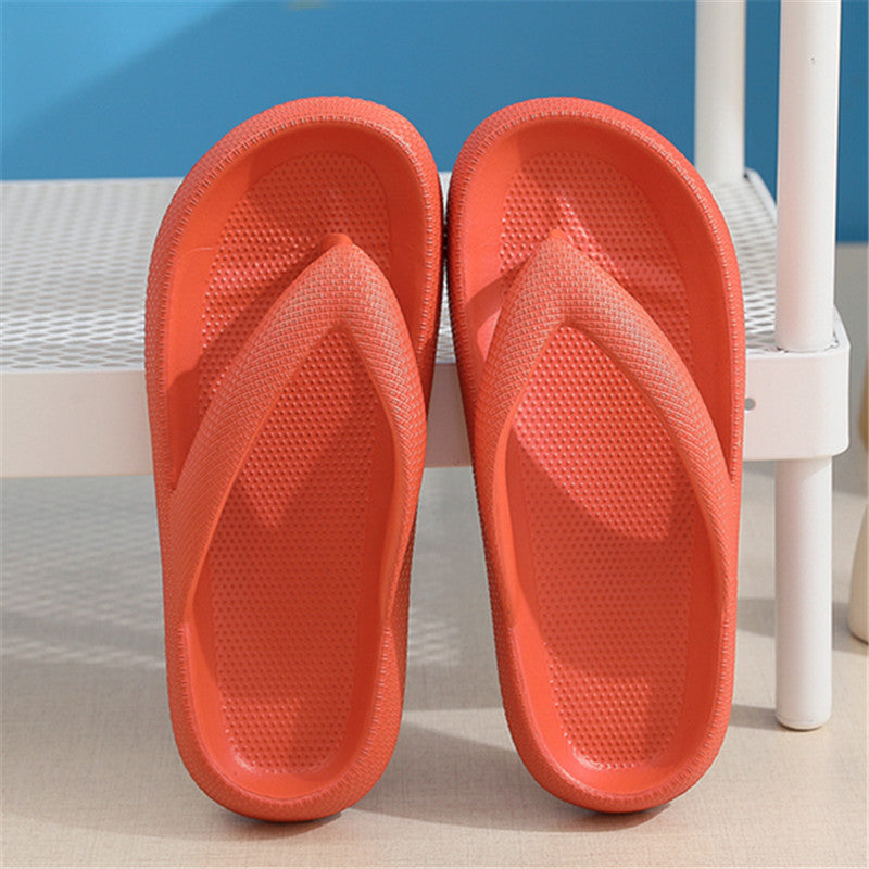 Clip Toe Shoes Eva Non-Slip Slippers Soft Sole Flip Flops Women Thick Bottom Bathroom Slides Summer Angelwarriorfitness.com