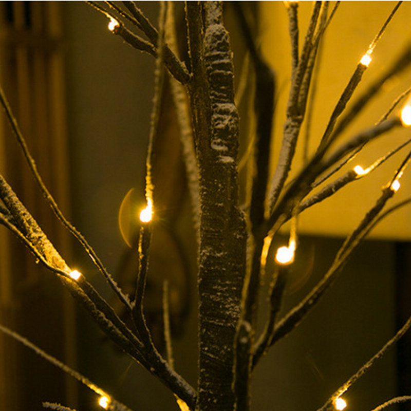 High Simulation Led Snow Tree Light Angelwarriorfitness.com