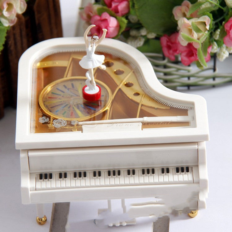 Dancing Girl Piano Music Box Valentine's Day Gift Angelwarriorfitness.com