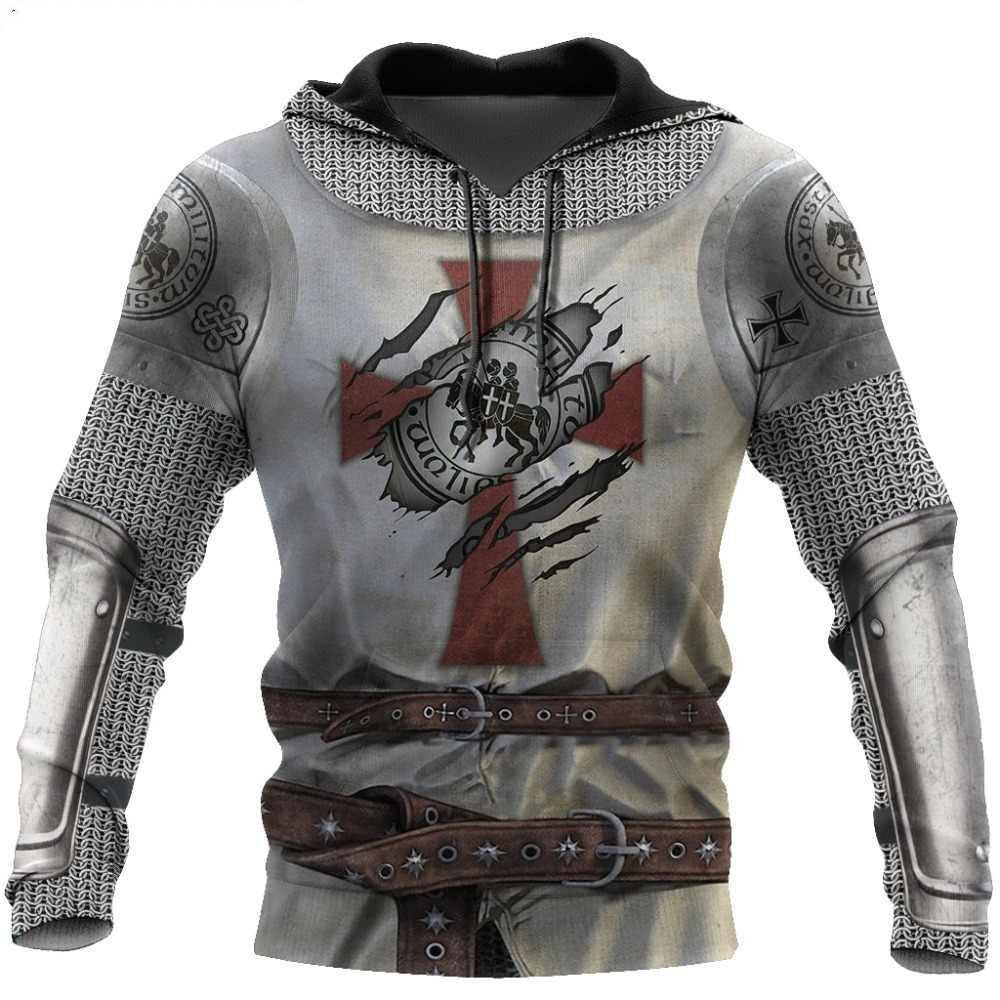 Men's Hoodie 3D Digital Printing Hoodie Angelwarriorfitness.com