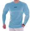 Thin Men's Muscle Sports Slim Round Neck Fitness Casual T-shirt Angelwarriorfitness.com