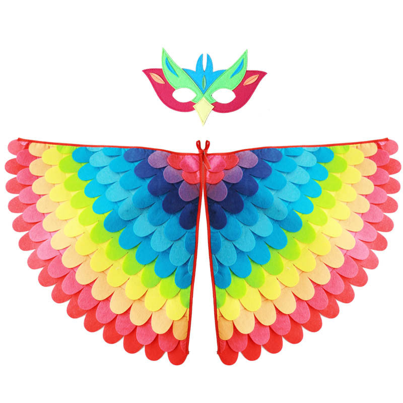 Felt Wings Halloween Carnival Costume Angelwarriorfitness.com