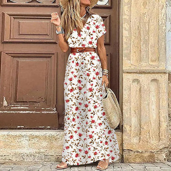 Boho paisley maxi dress Angelwarriorfitness.com