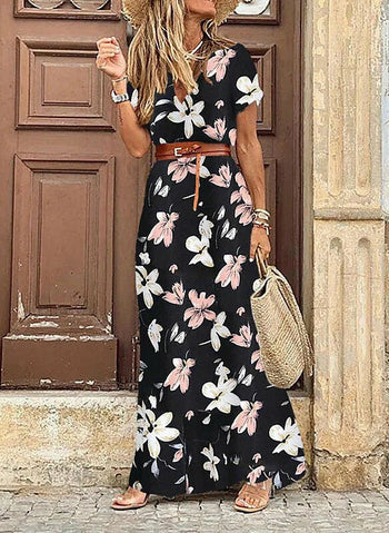Boho paisley maxi dress Angelwarriorfitness.com