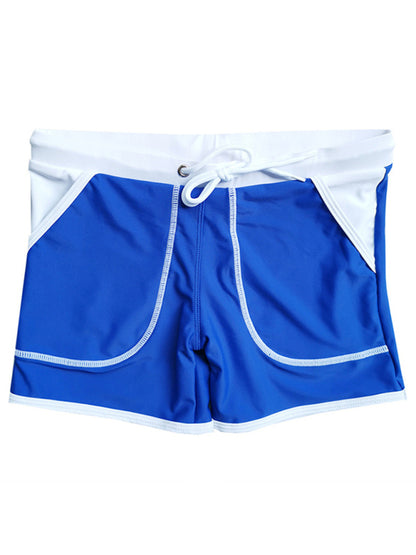 Men's Big Pocket Nylon Boxer Swim Shorts Angelwarriorfitness.com