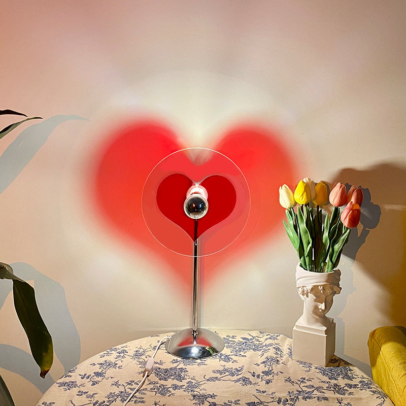 USB Plug-in Love Bauhaus Table Lamp Net Red Atmosphere Lamp Bedroom Romantic Floor Lamp Art Deco Angelwarriorfitness.com