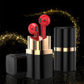 Fashion Individual Earphone Lipstick Bluetooth Earphone In-ear Noise Reduction Angelwarriorfitness.com