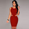 New Bandage Dresses For Women Black Sexy Sleeveless Ladies Angelwarriorfitness.com