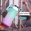 Gradient Color Water Cup Summer Large Capacity Sports Angelwarriorfitness.com