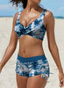 Women's Removable Strap Bandeau Top High Cut Cheeky Bikini Set Swimsuit Angelwarriorfitness.com