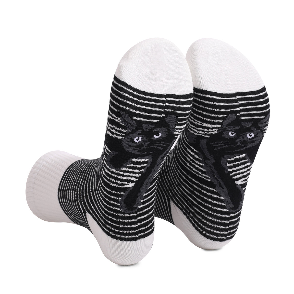 Cats Print Plus Size Medium Socks For Men And Women Angelwarriorfitness.com