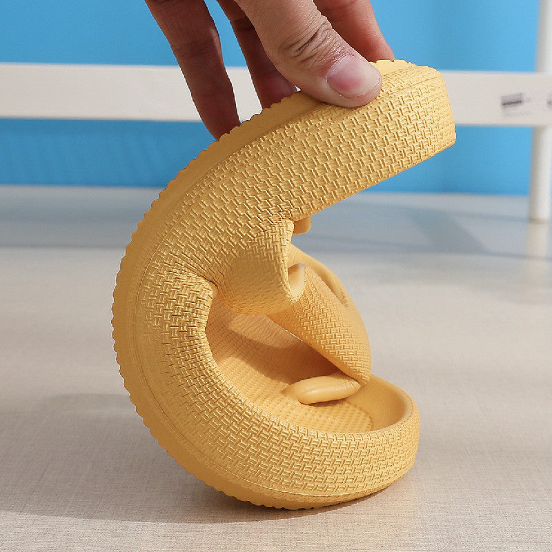 Clip Toe Shoes Eva Non-Slip Slippers Soft Sole Flip Flops Women Thick Bottom Bathroom Slides Summer Angelwarriorfitness.com