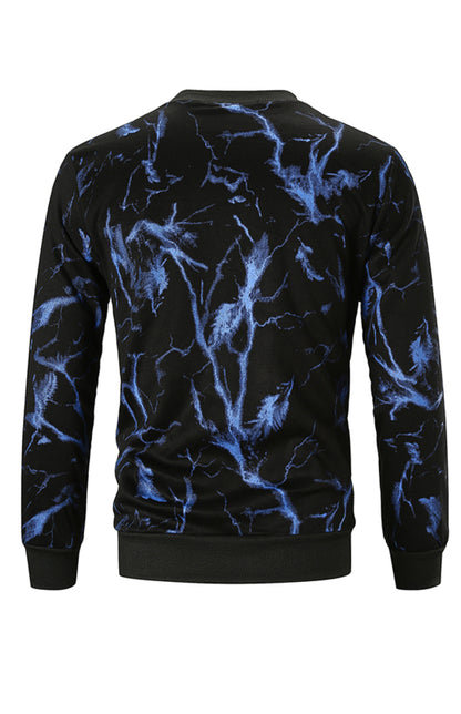 Men's Fashion Casual Print Sweatshirt Angelwarriorfitness.com