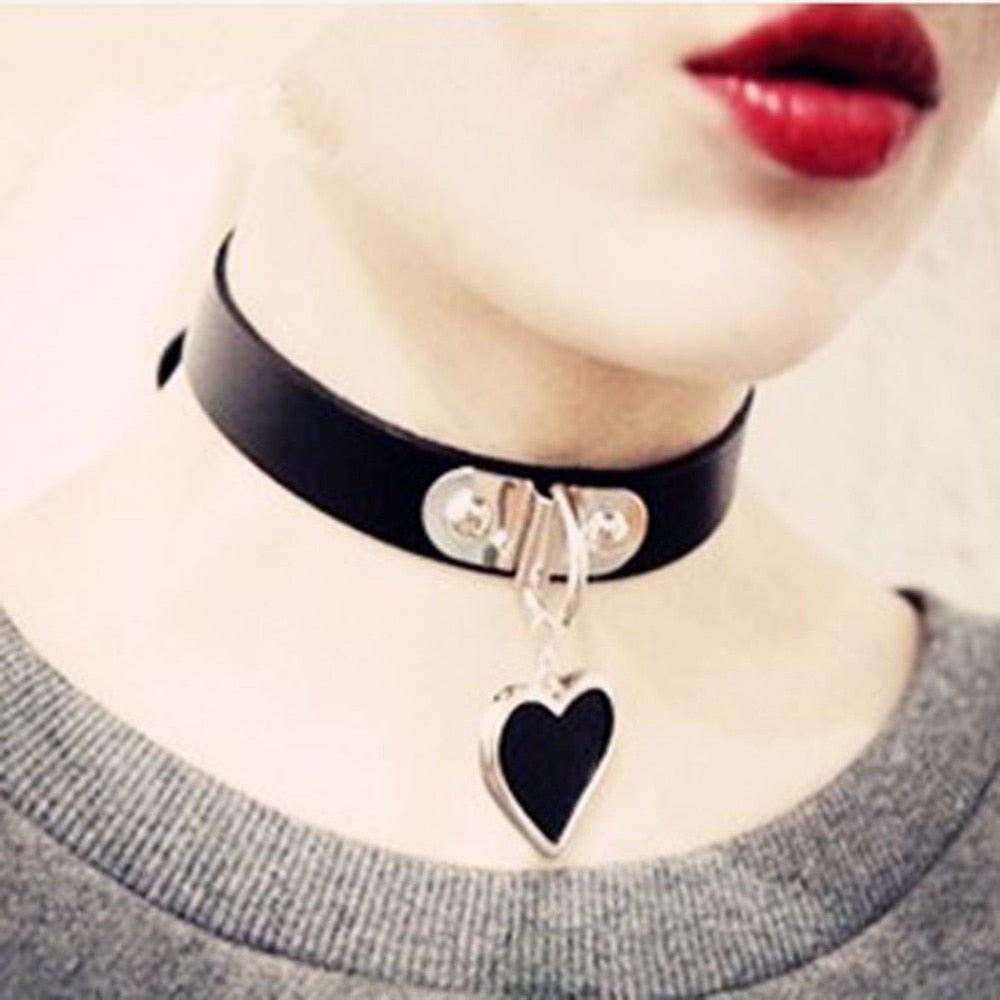 Women Fashion Gothic Choker Angelwarriorfitness.com