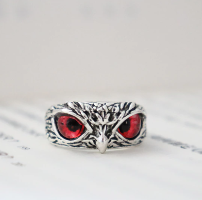 NEW Retro Cute Simple Design Owl Ring Angelwarriorfitness.com