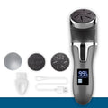 LCD Digital Display Electric Vacuum Cleaner Foot Scrubber Peeling Pedicure Device Angelwarriorfitness.com