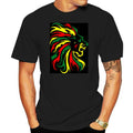 Men's Fashion Casual Lion Print T-Shirt Top Angelwarriorfitness.com