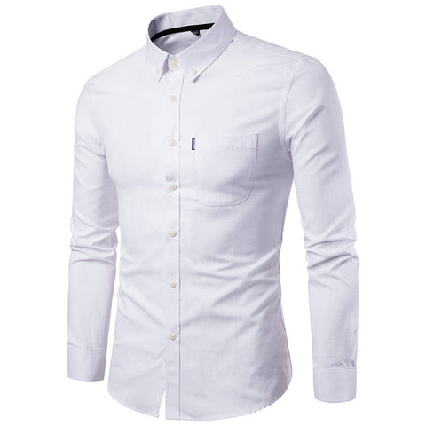 Men S Shirts  Men Slim Long Sleeve Dress Shirt Angelwarriorfitness.com
