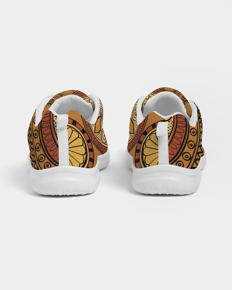 Uniquely You Womens Sneakers - Brown Paisley Style Canvas Sports Shoes Angelwarriorfitness.com