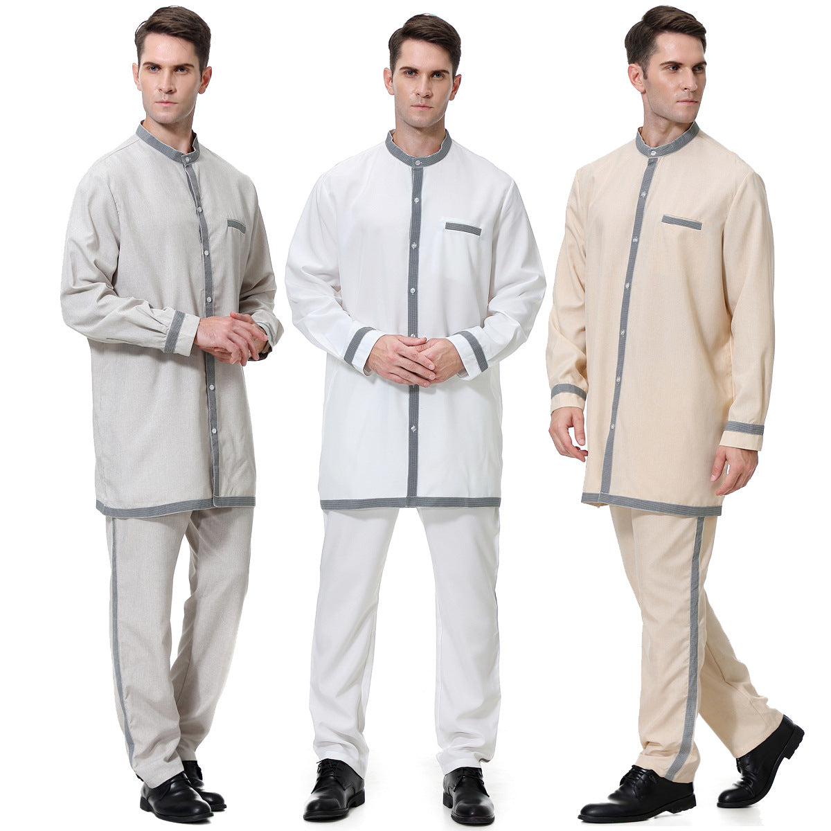 Muslim Men's Robe Suit Angelwarriorfitness.com