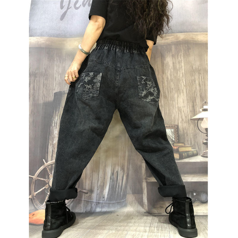 Daddy Pants Casual Harem Pants Cropped Pants Angelwarriorfitness.com