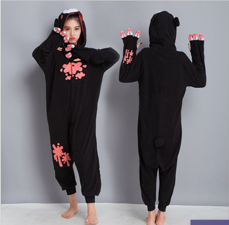 Animal Cartoon One-piece Pajamas Angelwarriorfitness.com