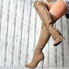 High Suede Long High Stiletto Women's Fashion Boots Angelwarriorfitness.com