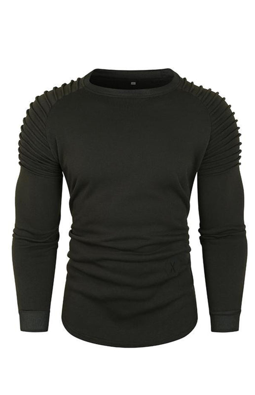 Men's Fashion Casual Versatile Sweatshirt Angelwarriorfitness.com