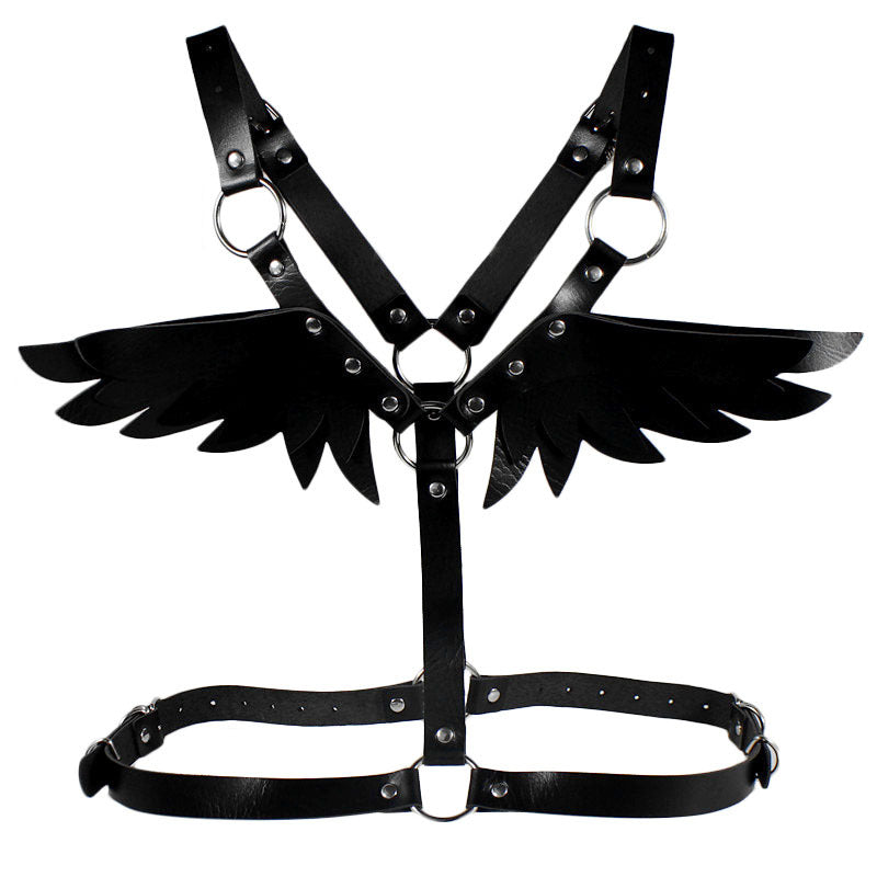 Upper Body Wings Stage Accessories Leather Straps Angelwarriorfitness.com