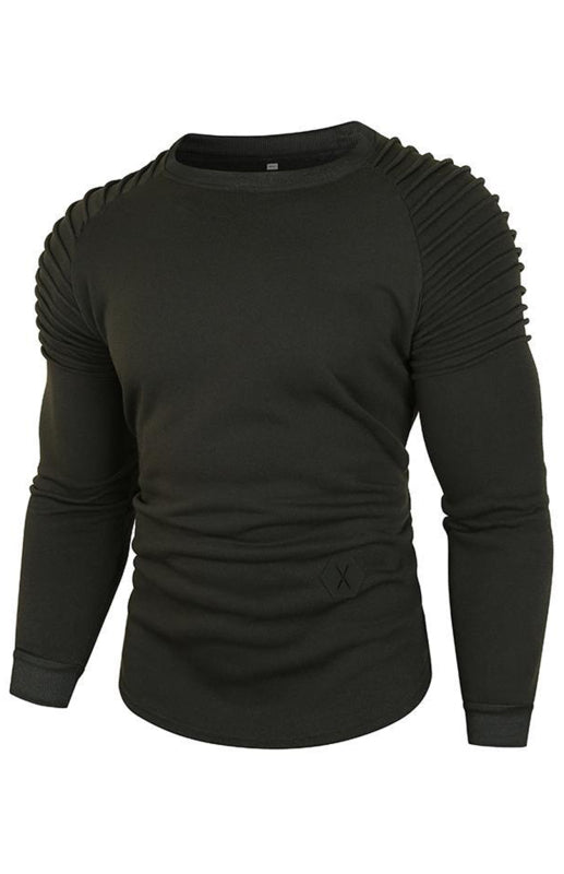 Men's Fashion Casual Versatile Sweatshirt Angelwarriorfitness.com