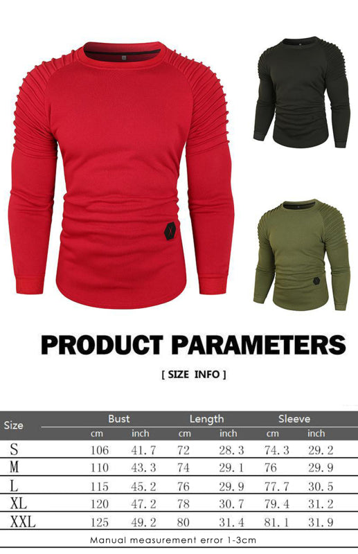Men's Fashion Casual Versatile Sweatshirt Angelwarriorfitness.com