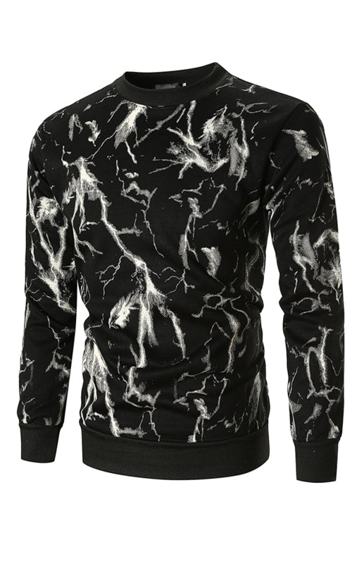 Men's Fashion Casual Print Sweatshirt Angelwarriorfitness.com