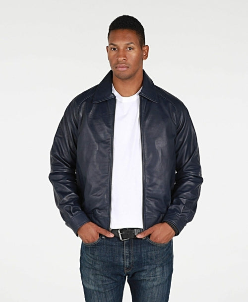 Asher Mens Leather Jacket Angelwarriorfitness.com