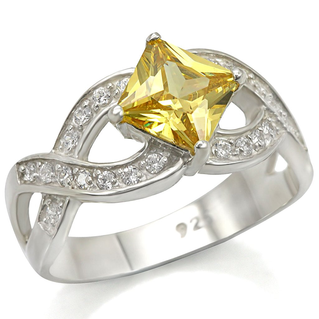 Topaz Diamond Sterling Silver Ring Angelwarriorfitness.com