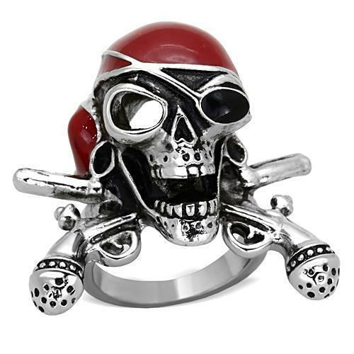 pirate ring with red Durag Angelwarriorfitness.com